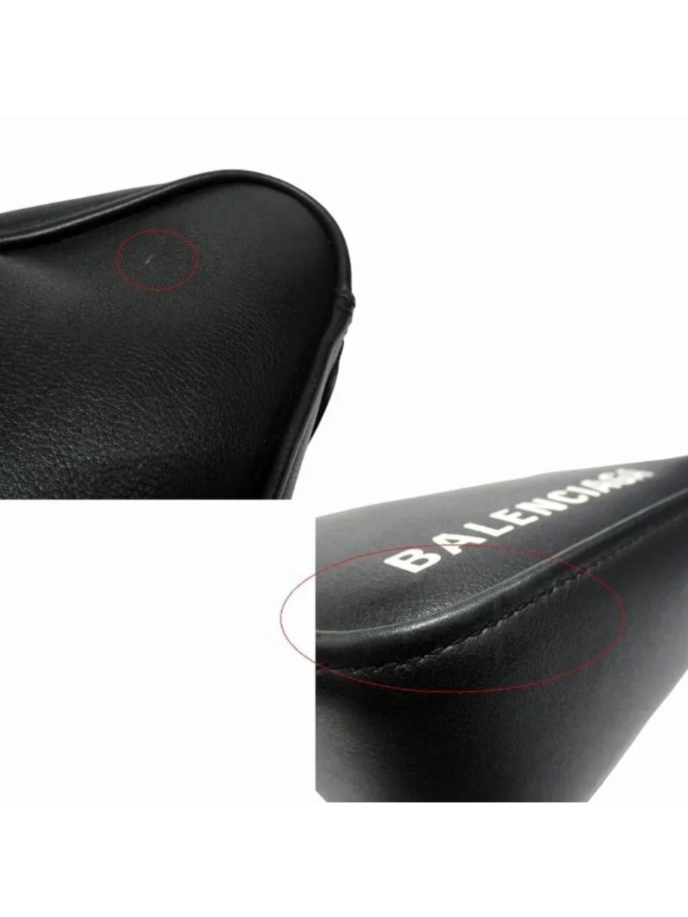 Balenciaga Triangle Duffel XS Shoulder Bag Crossbody Logo Black - Picture 7 of 9